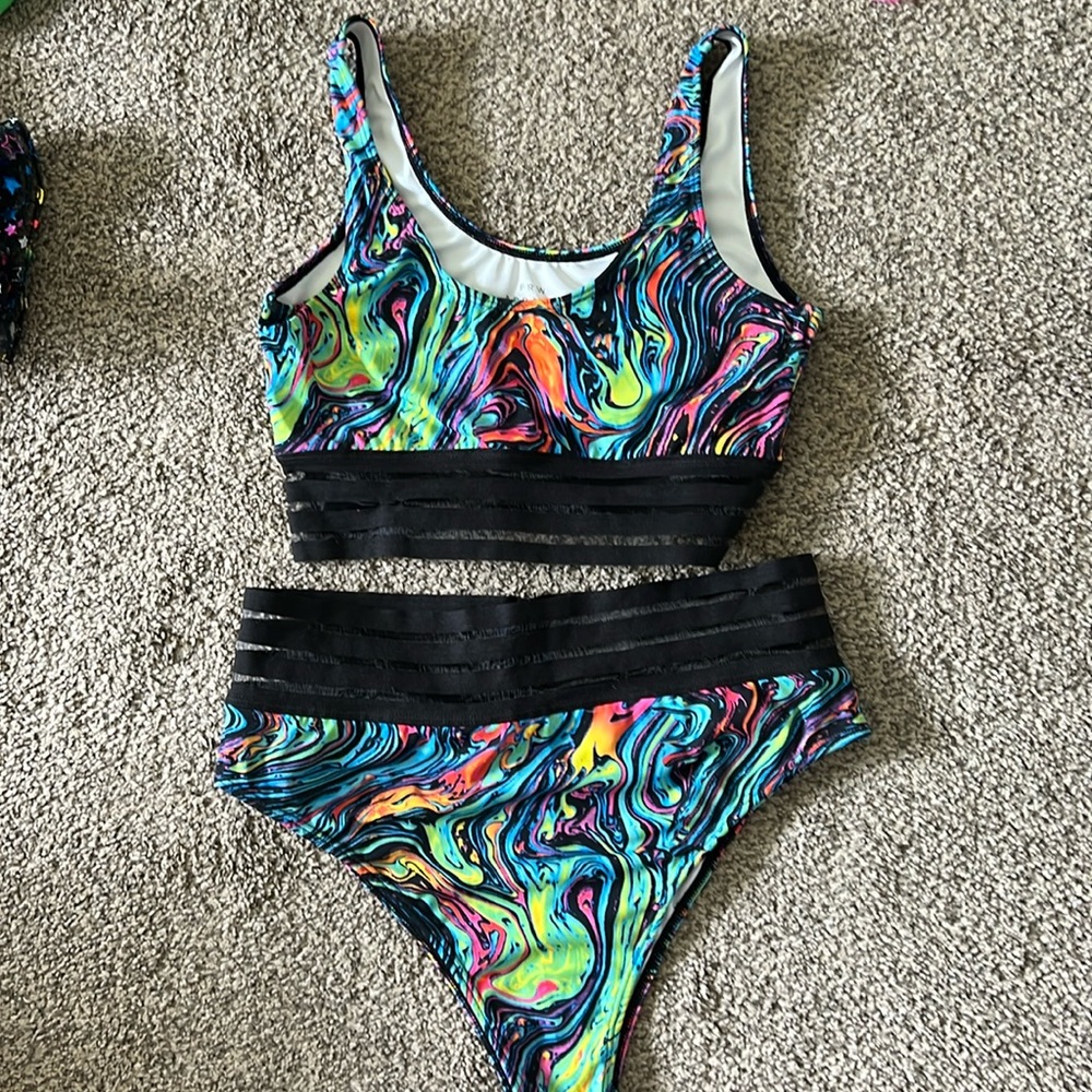 Matching set from Freedom Ravewear in San Diego!